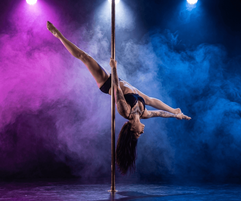 Professional Pole Dance Performance
